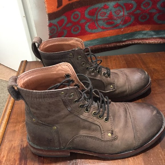 FRYE LTA FHER UPPER BOOTS SIZE 6M - Picture 4 of 11